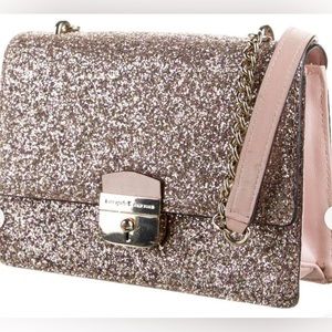 Kate Spade Pink Glitter Purse